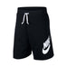 Nike SB Sportswear Alumni Shorts Black White - 50-50 Skate Shop