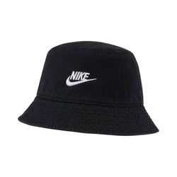 Nike SB Sportswear Bucket Hat Futura Wash Black White - 50-50 Skate Shop