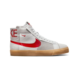 Nike SB Zoom Blazer Mid Premium Summit White University Red - 50-50 Skate Shop
