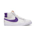 Nike SB Zoom Blazer Mid White Court Purple White Gum Light Brown - 50-50 Skate Shop