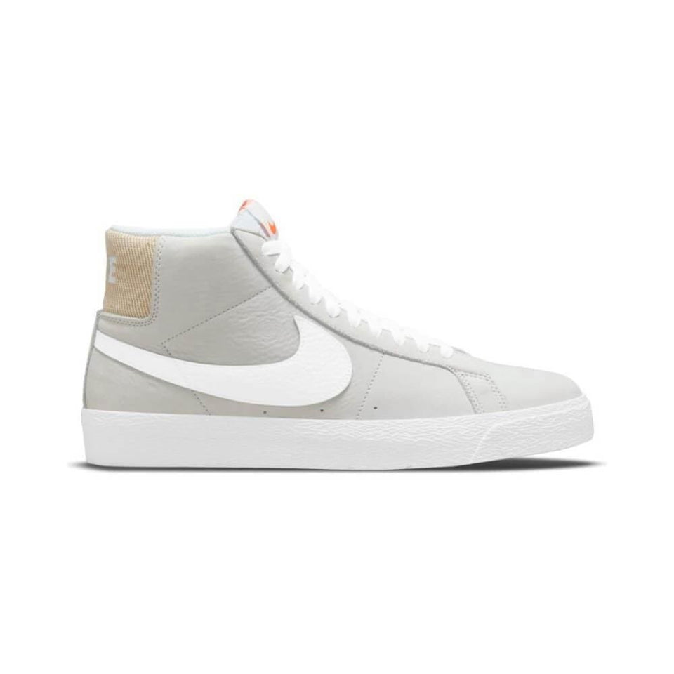 Nike SB Zoom Blazer Mid White White White Summit White - 50-50 Skate Shop