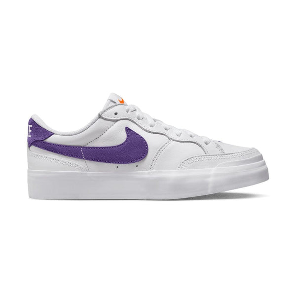Nike SB Zoom Pogo Plus Womens White Court Purple White Gum Light Brown - 50-50 Skate Shop