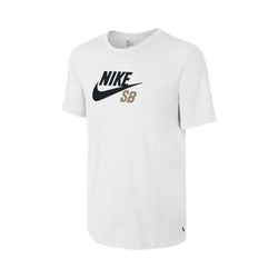 Nike SB Dri-Fit Tee Icon White Khaki - 50-50 Skate Shop