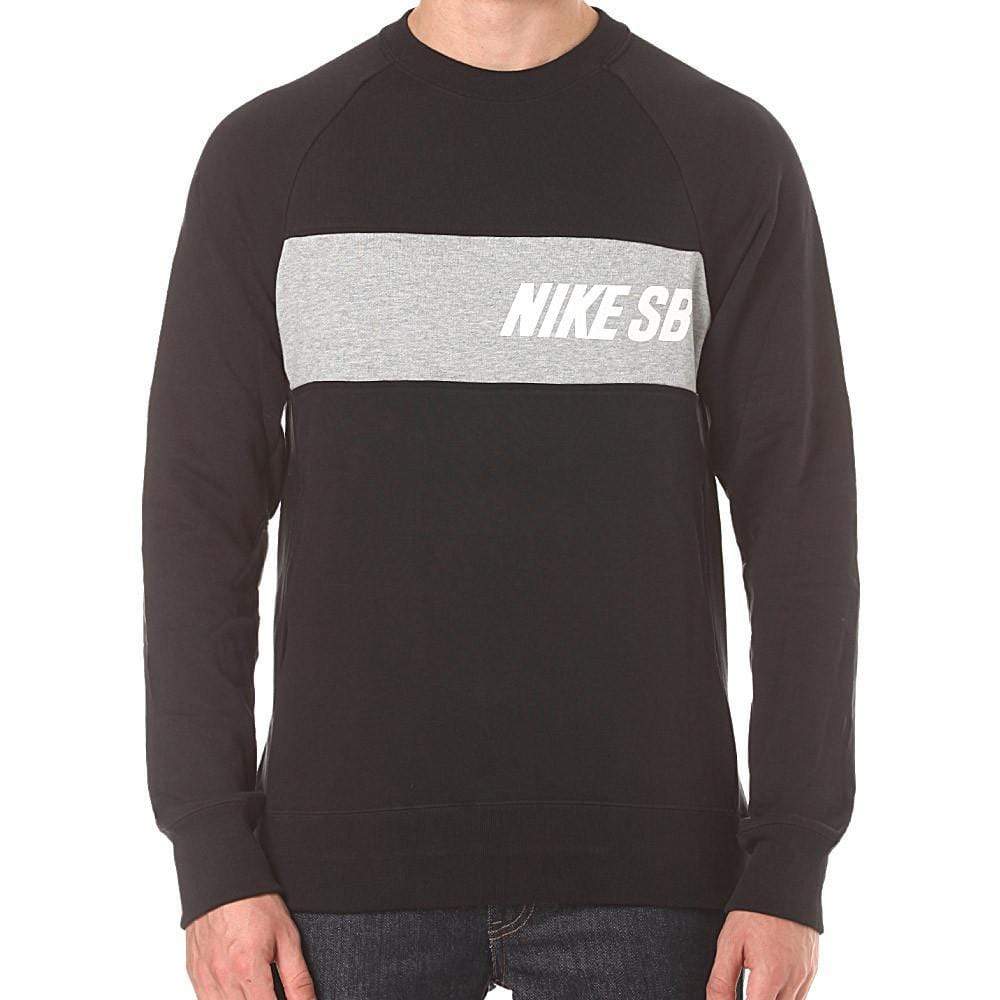 Nike SB - Everett Graphic Crew FT Black - 50-50 Skate Shop