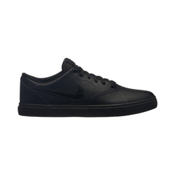 Black leather nike sb shoes cheap