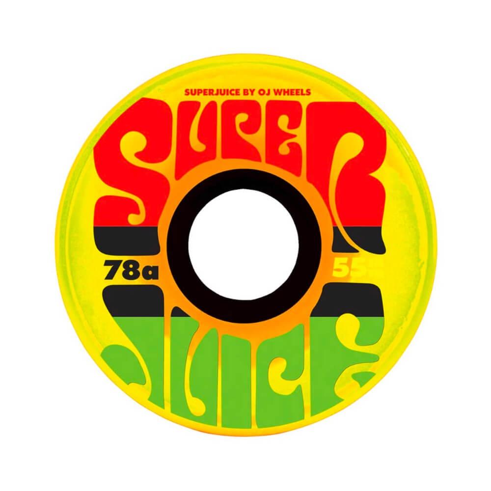 OJ Skateboard Wheels Jamaican Mini Super Juice 55mm 78A - 50-50 Skate Shop