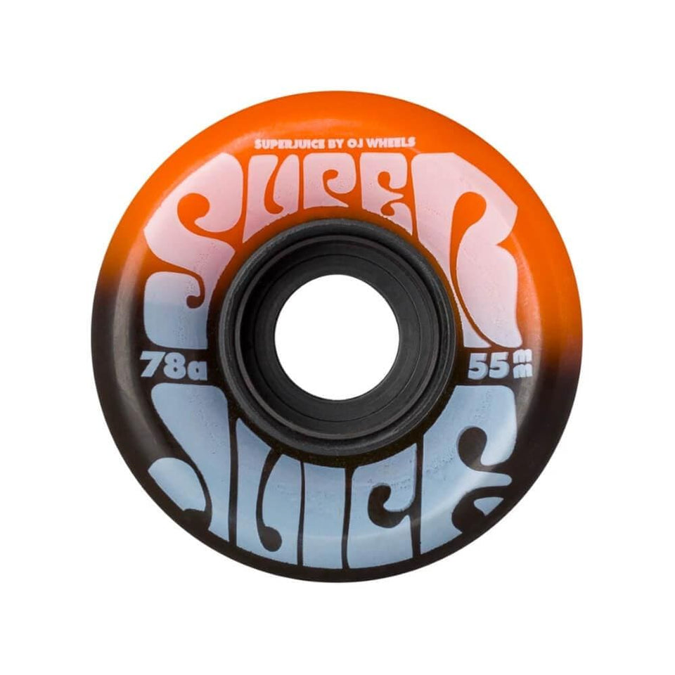 OJ Skatebpard Wheels Mini Super Juice 55mm 78A Orange - Set of 4 - 50-50 Skate Shop