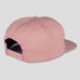 Hoddle Linary Wall 5 Panel Snap Back Hat Pink - 50-50 Skate Shop