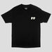 Passport Poo Poo Tee Black - 50-50 Skate Shop