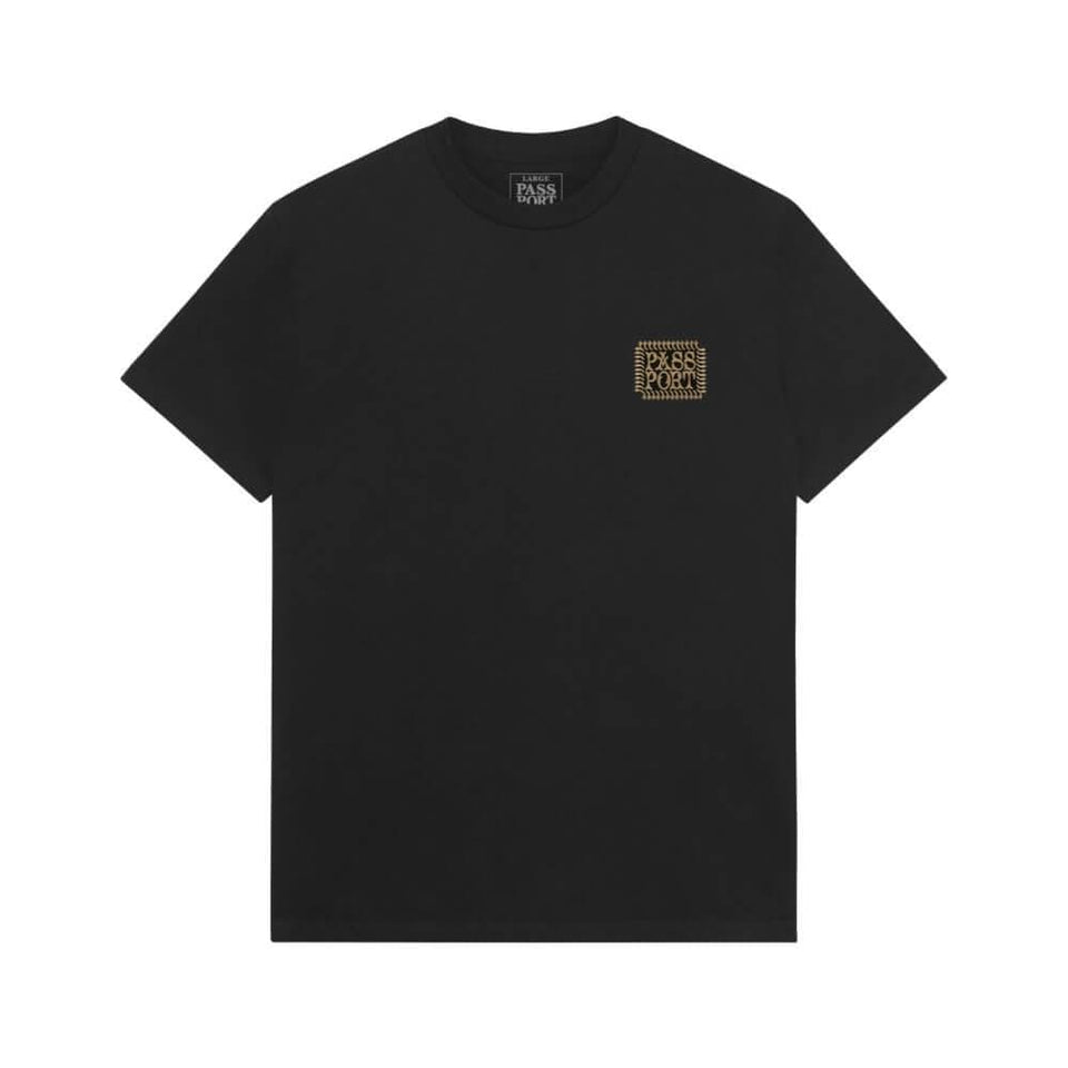 Passport Skate Tooth & Nail Tee Black - 50-50 Skate Shop