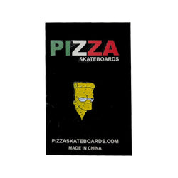 Pizza Bart Pin - 50-50 Skate Shop