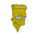 Pizza Bart Pin - 50-50 Skate Shop