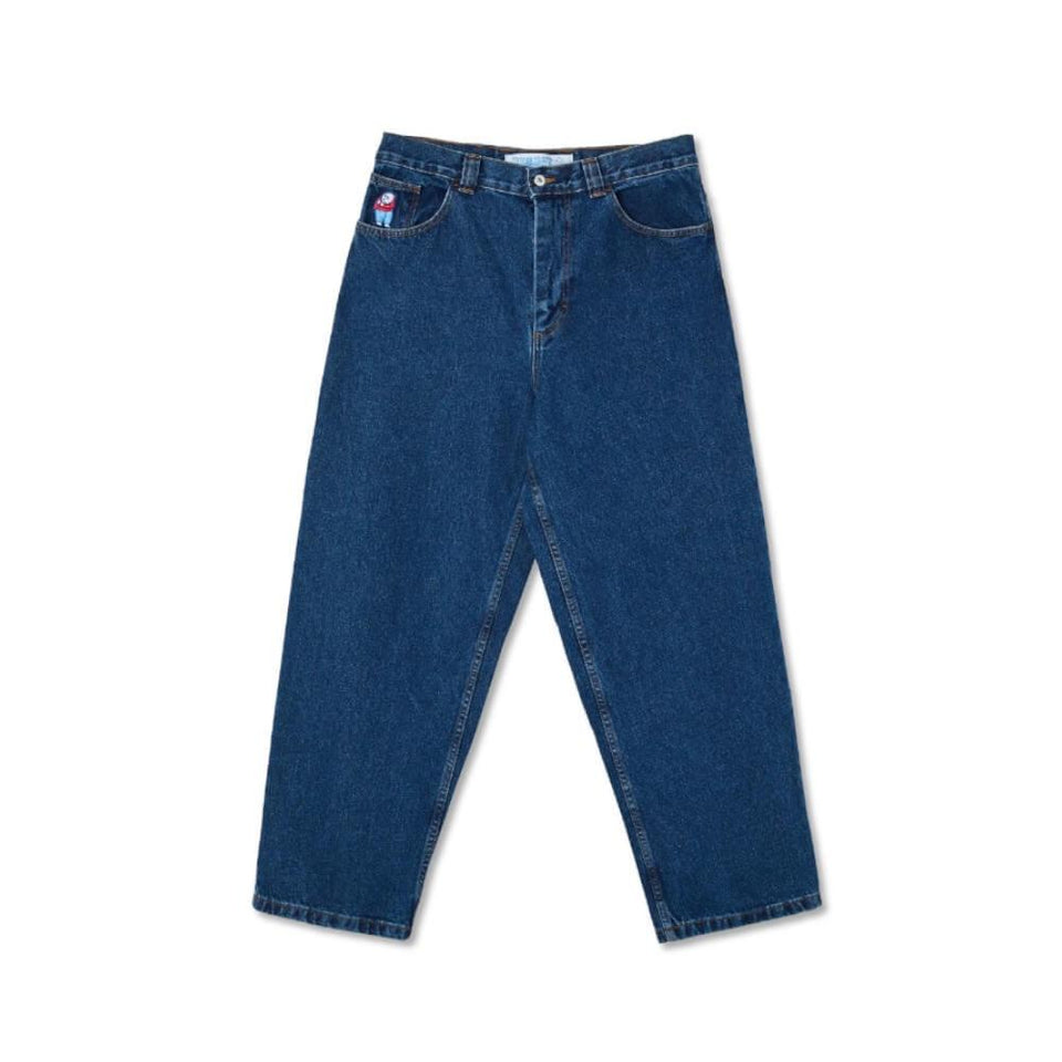 Polar Skate Big Boy Denim Jeans Dark Blue - 50-50 Skate Shop