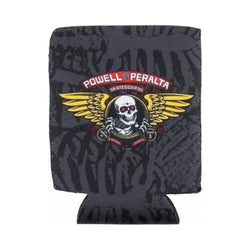 Powell Peralta Winged Ripper Drink Koozie Black - 50-50 Skate Shop