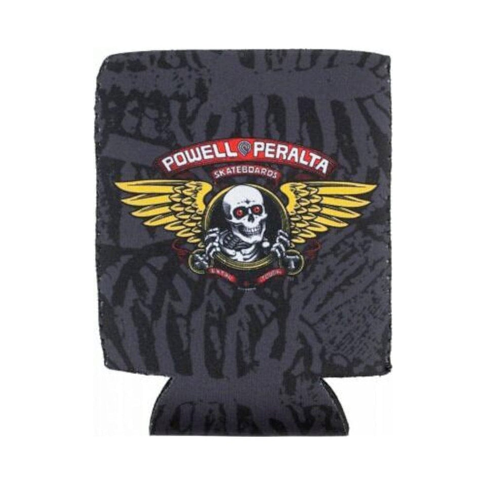 Powell Peralta Winged Ripper Drink Koozie Black - 50-50 Skate Shop