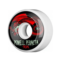 Powell Peralta Wheels Oval Dragon 56mm x 90a - 50-50 Skate Shop