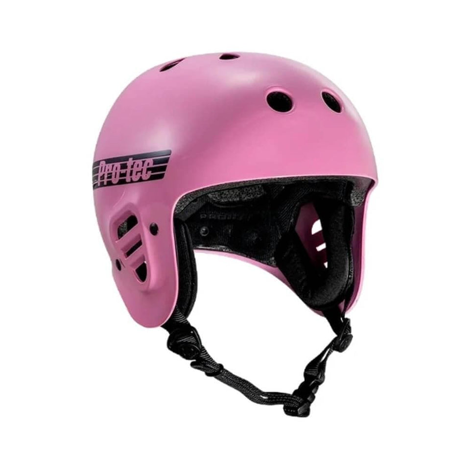 Pro-Tec Full Cut Certified Bike Skate Helmet Gloss Pink - 50-50 Skate Shop