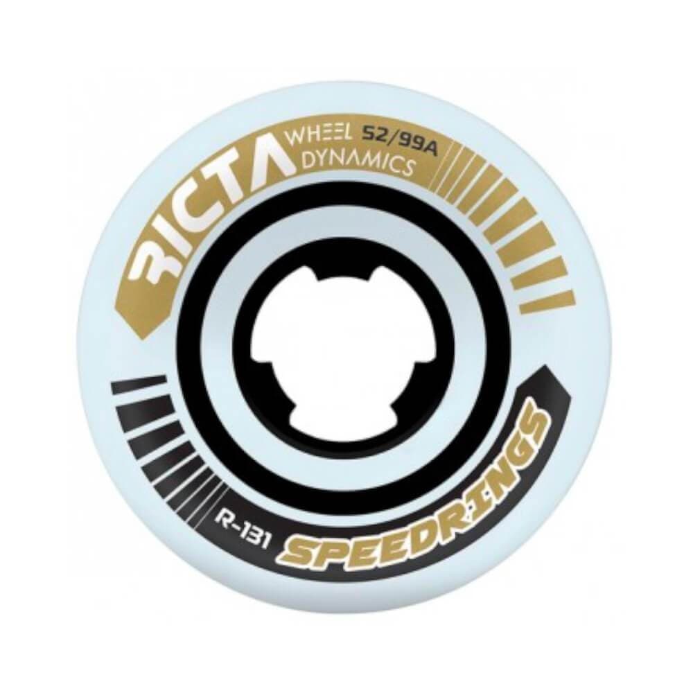 Ricta Skateboard Wheels Speedrings Slim 52mm 99A - Set of 4 - 50-50 Skate Shop