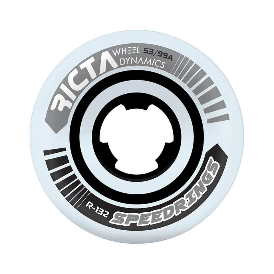 Ricta Skateboard Wheels Speedrings Wide 53mm 99A - Set of 4 - 50-50 Skate Shop
