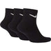 Nike SB Skate Everyday Cushioned Ankle Socks Black 3 Pack - 50-50 Skate Shop