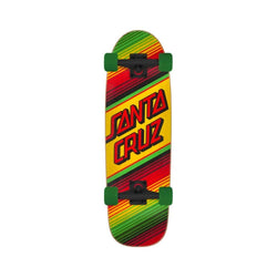 Santa Cruz Skateboard Cruiser Complete Serape Street Skate Cruzer 8.79