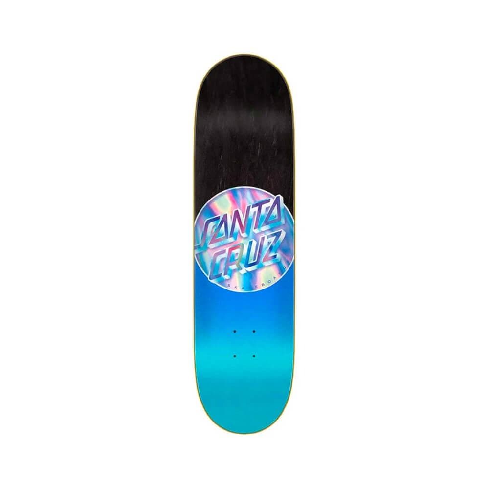 Santa Cruz Skateboard Deck Iridescent Dot 8.5" x 32.2" Black Blue 14.375" WB - 50-50 Skate Shop