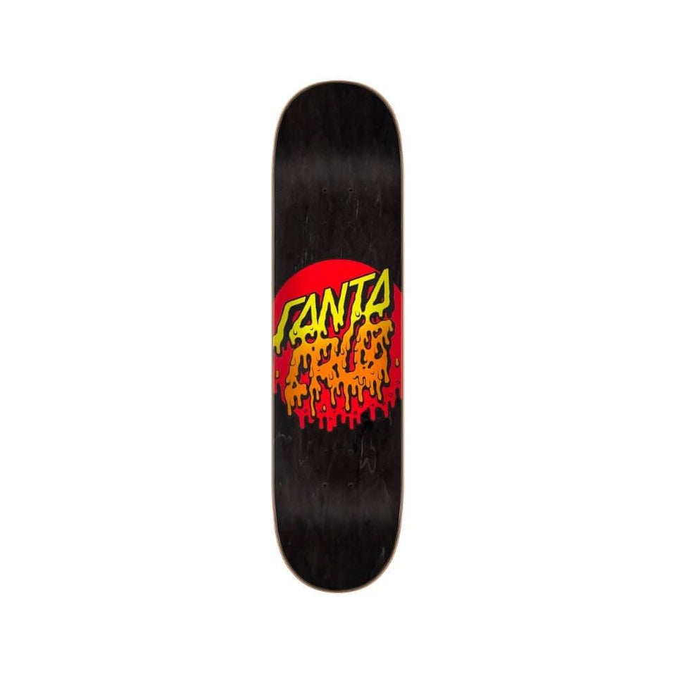 Santa Cruz Skateboard Deck Rad Dot 8.0" x 31.6" Black 14.22" WB - 50-50 Skate Shop