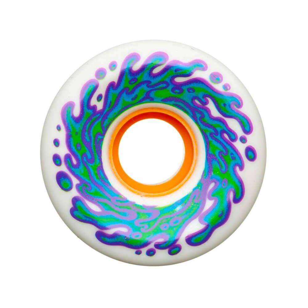 Santa Cruz Skateboard Wheels OG Slime 60mm 78A White - 50-50 Skate Shop