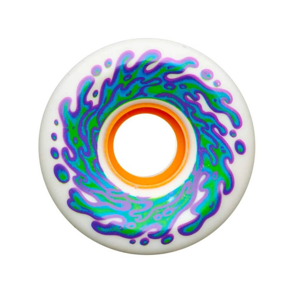 Santa Cruz Skateboard Wheels OG Slime 60mm 78A White - 50-50 Skate Shop