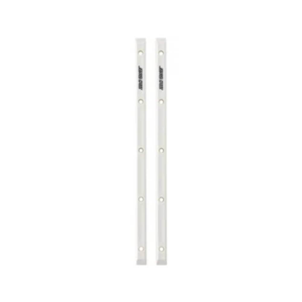 Santa Cruz Skateboard Slimline Rails White - Set of 2 - 50-50 Skate Shop