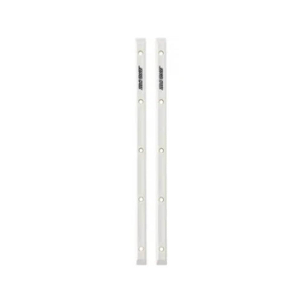 Santa Cruz Skateboard Slimline Rails White - Set of 2 - 50-50 Skate Shop