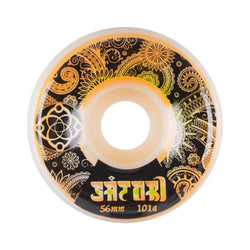 Satori Skateboard Wheels Paisley Link 56mm 101a (Conical) - Set of 4 - 50-50 Skate Shop