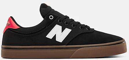 New Balance Numeric 255 Black With White 50 50 Skate Shop