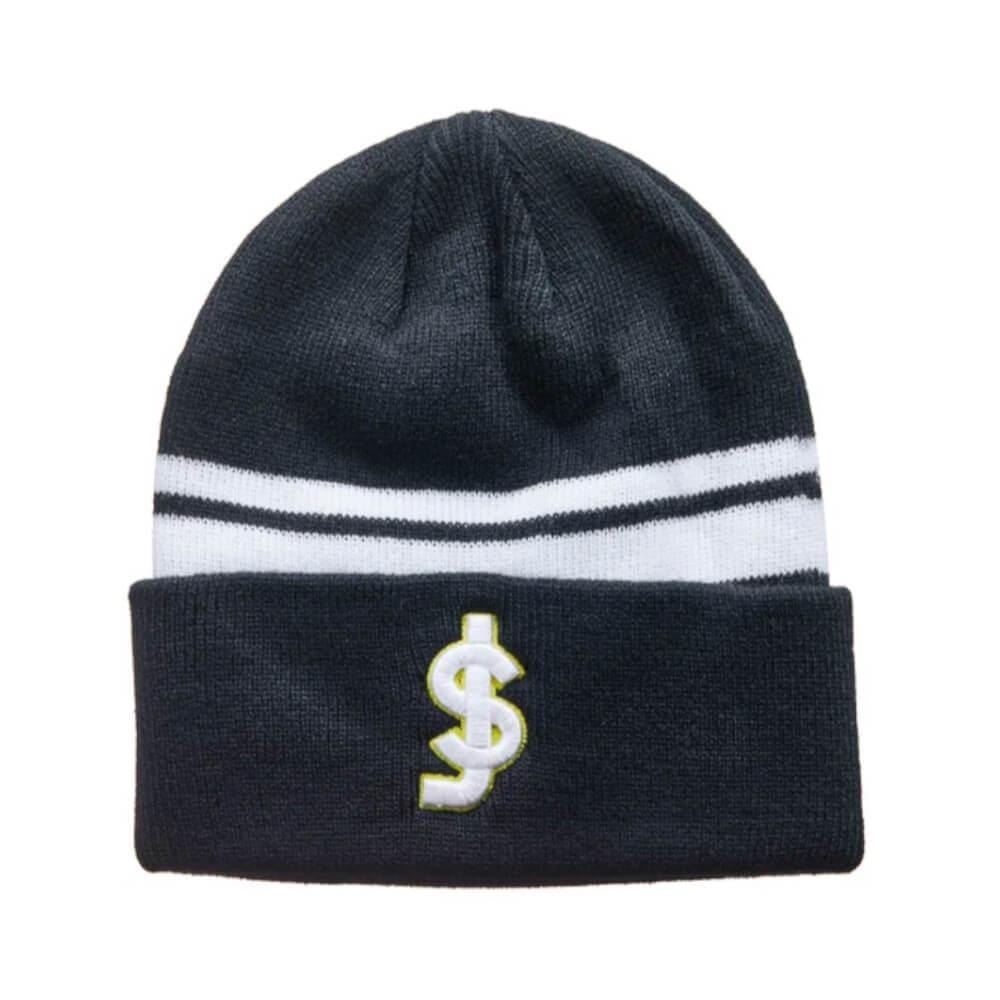 Shake Junt Skate Game Day Cuff Beanie Black White - 50-50 Skate Shop
