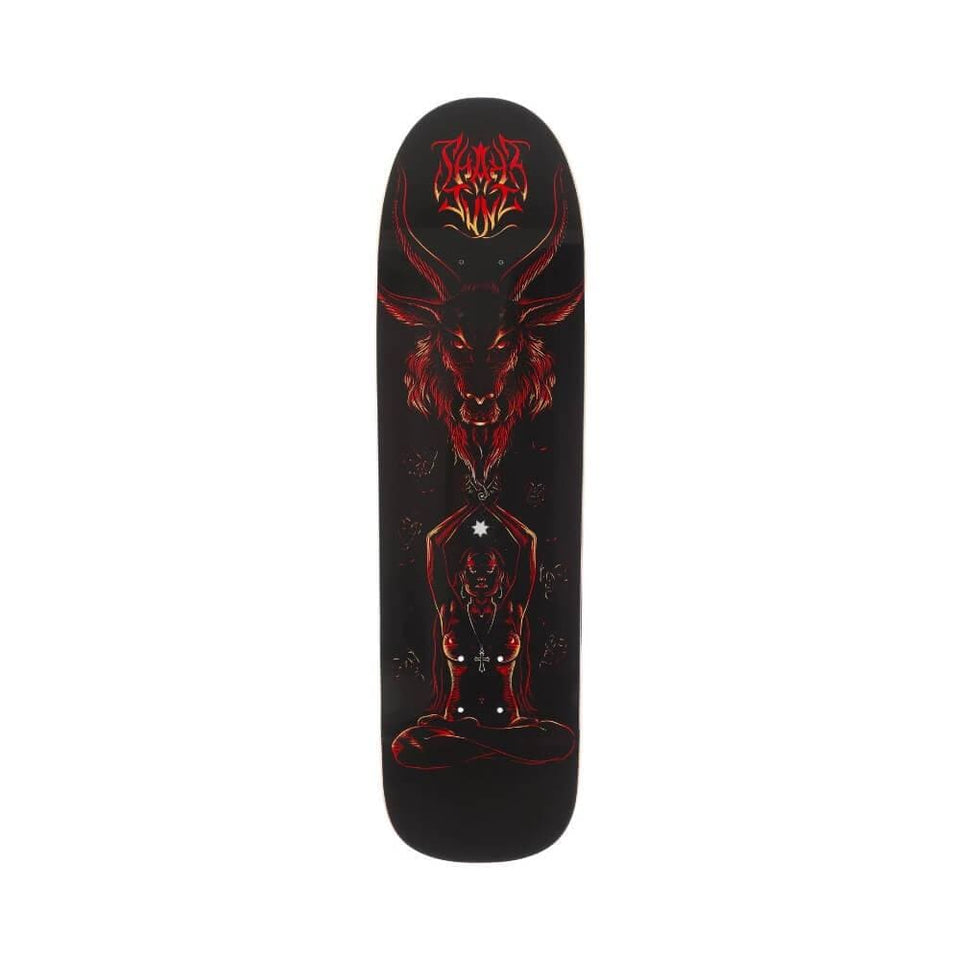 Shake Junt Skateboard Deck Release The Demons 8.75" x 32.5" Black 14.4" WB - 50-50 Skate Shop