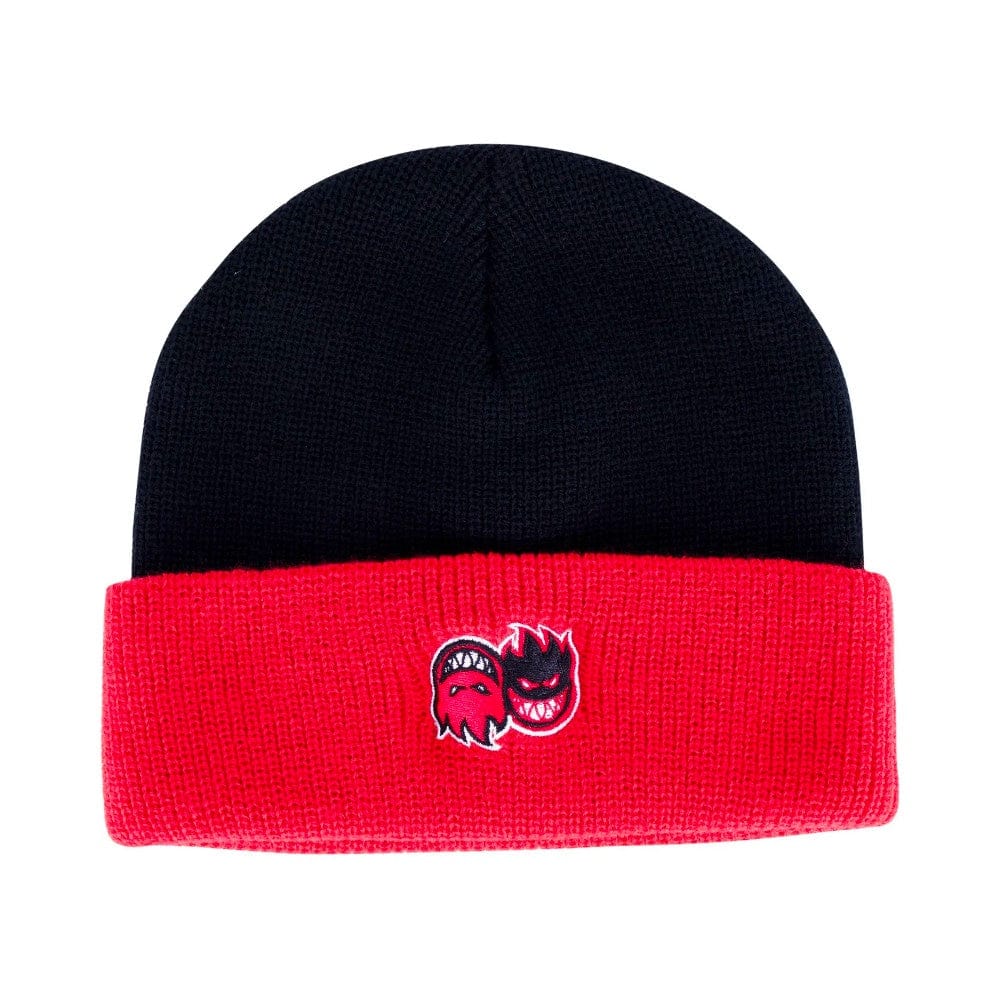Spitfire Skate Beanie Eternal Cuff Black Red - 50-50 Skate Shop