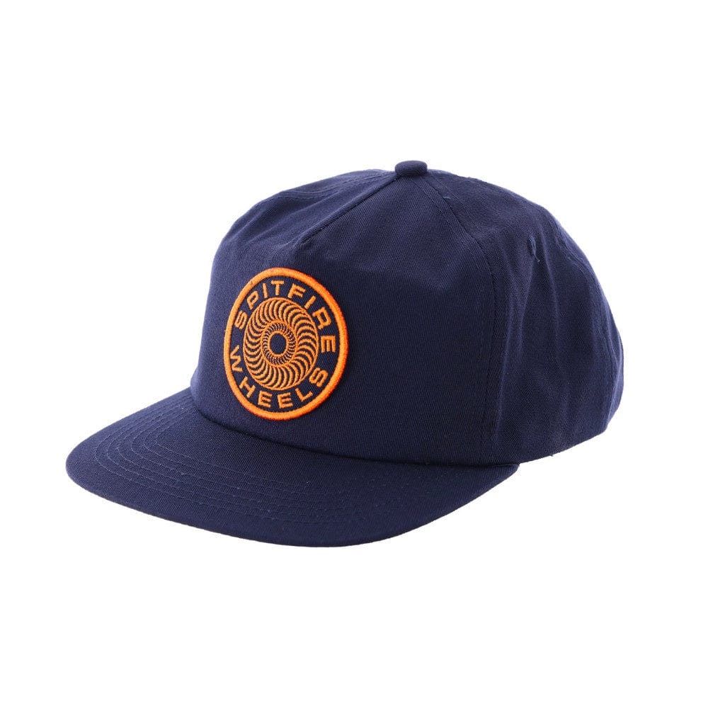 Spitfire Skate Cap Adjustable Classic 87 Swirl Patch Navy - 50-50 Skate Shop