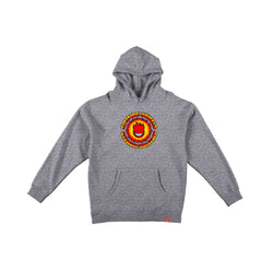 Spitfire Skate Youth Sweater Hoodie OG Fireball Heather Grey - 50-50 Skate Shop