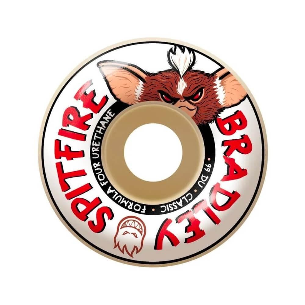 Spitfire Skateboard Wheels F4 99D Bradley Classic 52mm - Set of 4 - 50-50 Skate Shop