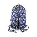 Stussy Floral Beachpack Bag Navy - 50-50 Skate Shop