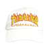 Thrasher Flame Old Timer Hat White - 50-50 Skate Shop