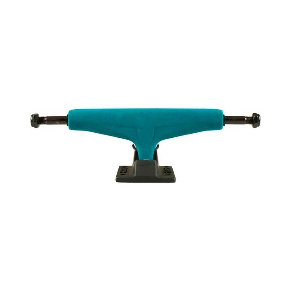 Tensor Skateboard Mag Light Velvet Trucks 5.5 (8.125") Aqua Black - Set of 2 - 50-50 Skate Shop