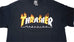 Thrasher Flame Mag Short Sleeve Tee Black - 50-50 Skate Shop