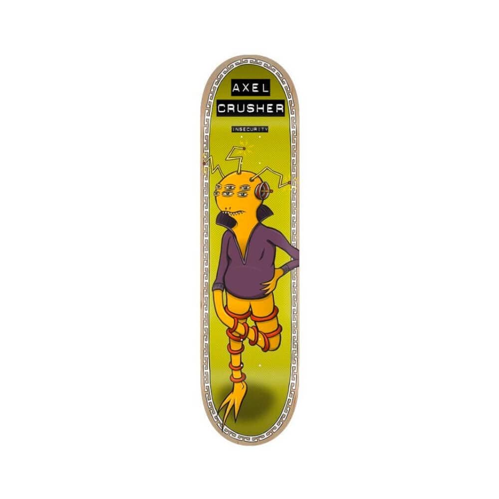 Toy Machine Skateboard Deck Insecurity Axel Cruysberghs 8.5" x 32.35" 14.5" WB - 50-50 Skate Shop