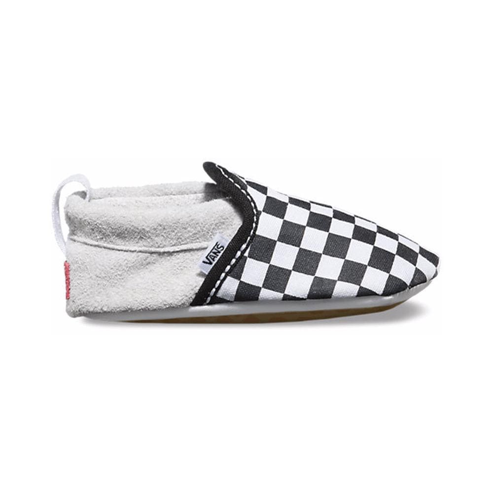 Vans Slip On Crib Black True White Checkerboard - 50-50 Skate Shop