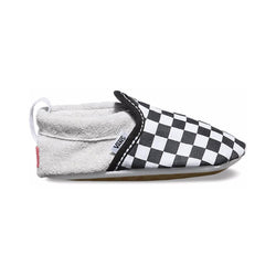 Vans Slip On Crib Black True White Checkerboard - 50-50 Skate Shop