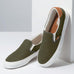Vans Slip On 59 (Flannel) Dusty Olive - 50-50 Skate Shop