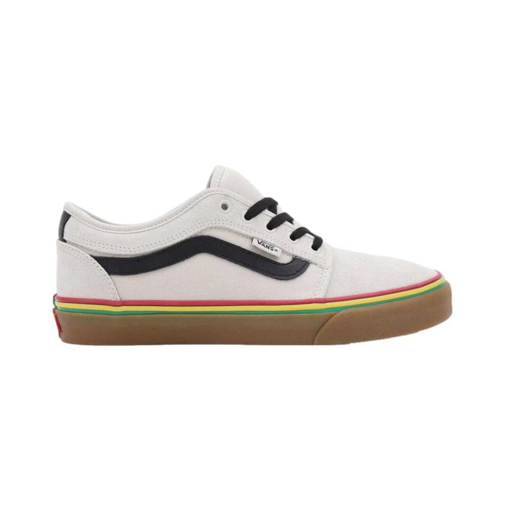 Vans Chukka Low Sidestripe Rasta Turtledove - 50-50 Skate Shop