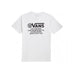 Vans Distortion Type Short Sleeve Tee White - 50-50 Skate Shop