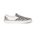 Vans Classic Slip On Black White Checker White - 50-50 Skate Shop